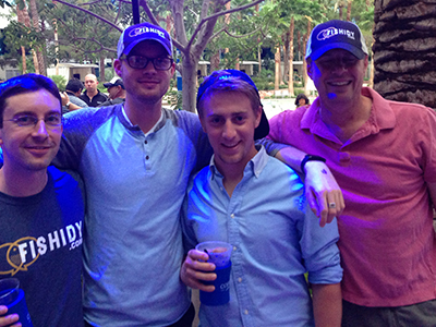 More of the Fishidy team enjoying time outside the office